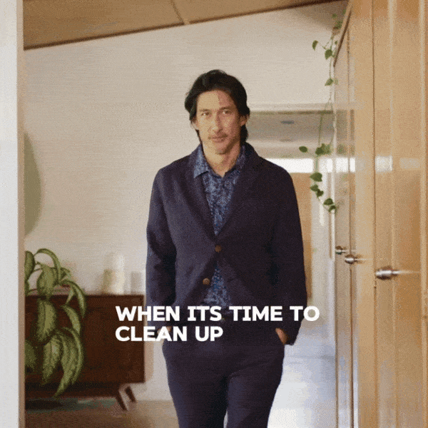 When its time to clean up