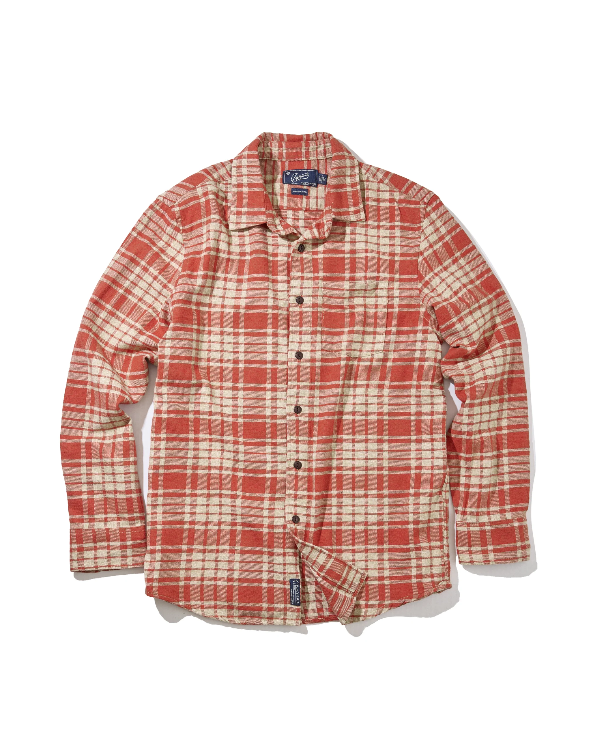 Image of Jaspe Midweight Flannel - Sunset Oatmeal