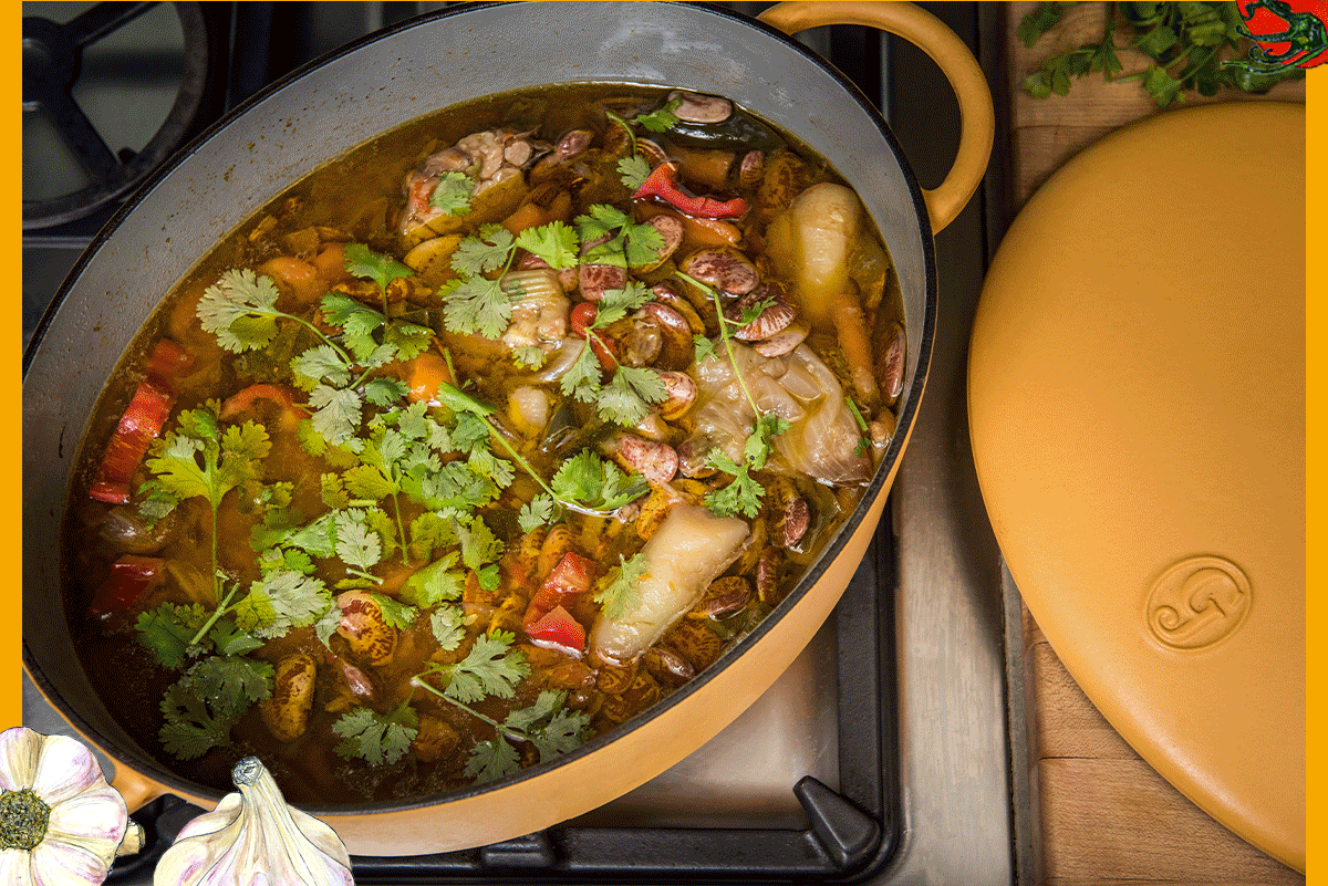 Soup, stew, or anything in between — simmer it to perfection in The Dutchess.