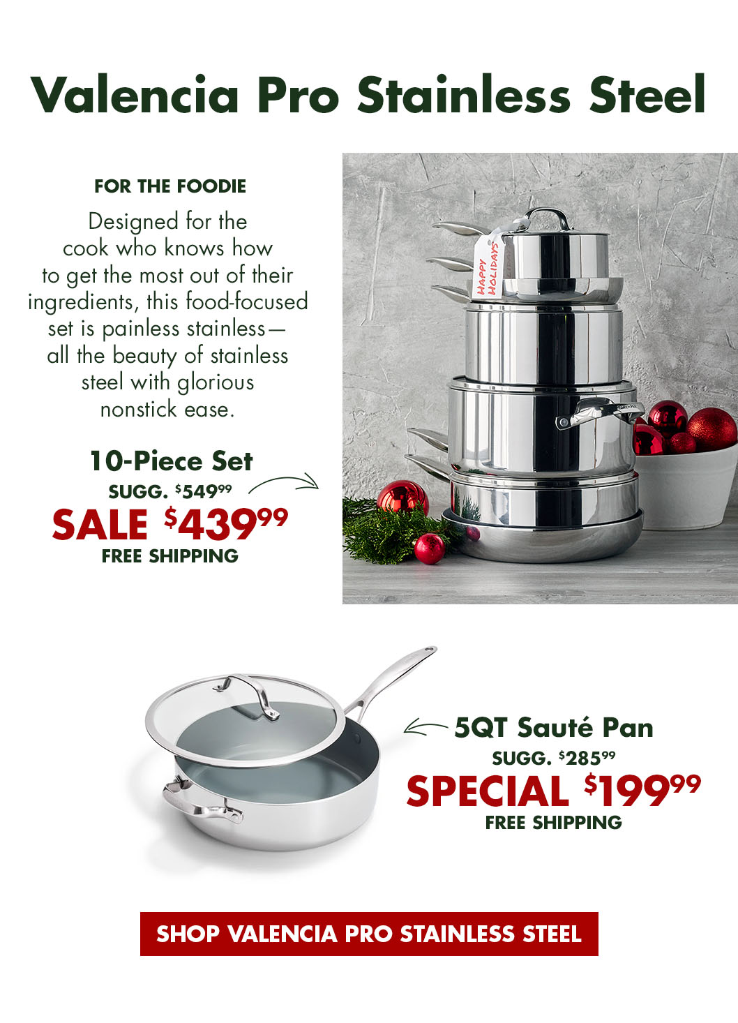 Valencia Pro Stainless Steel