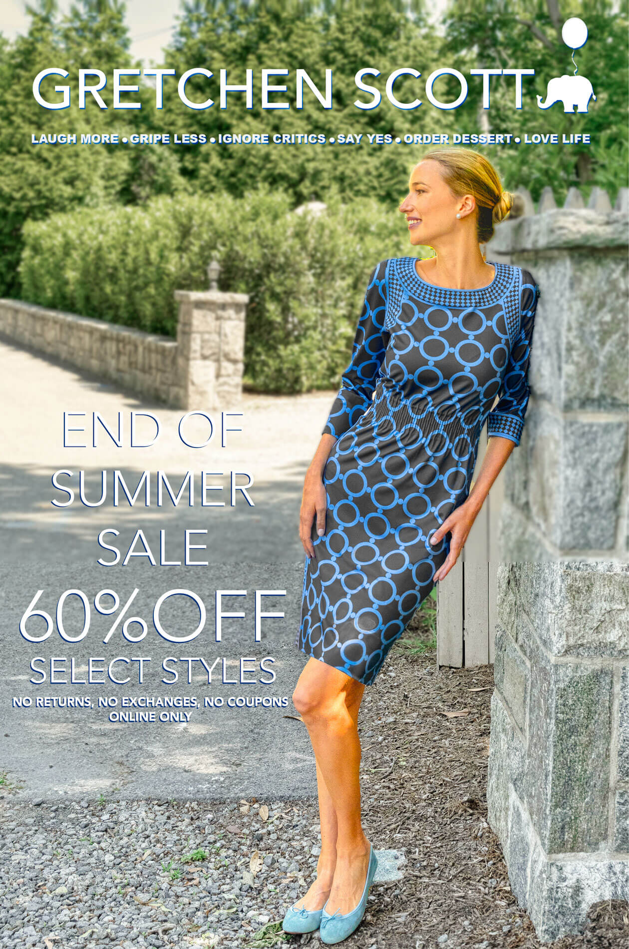 The Cinch Dress - Dip & Dot - Final Sale