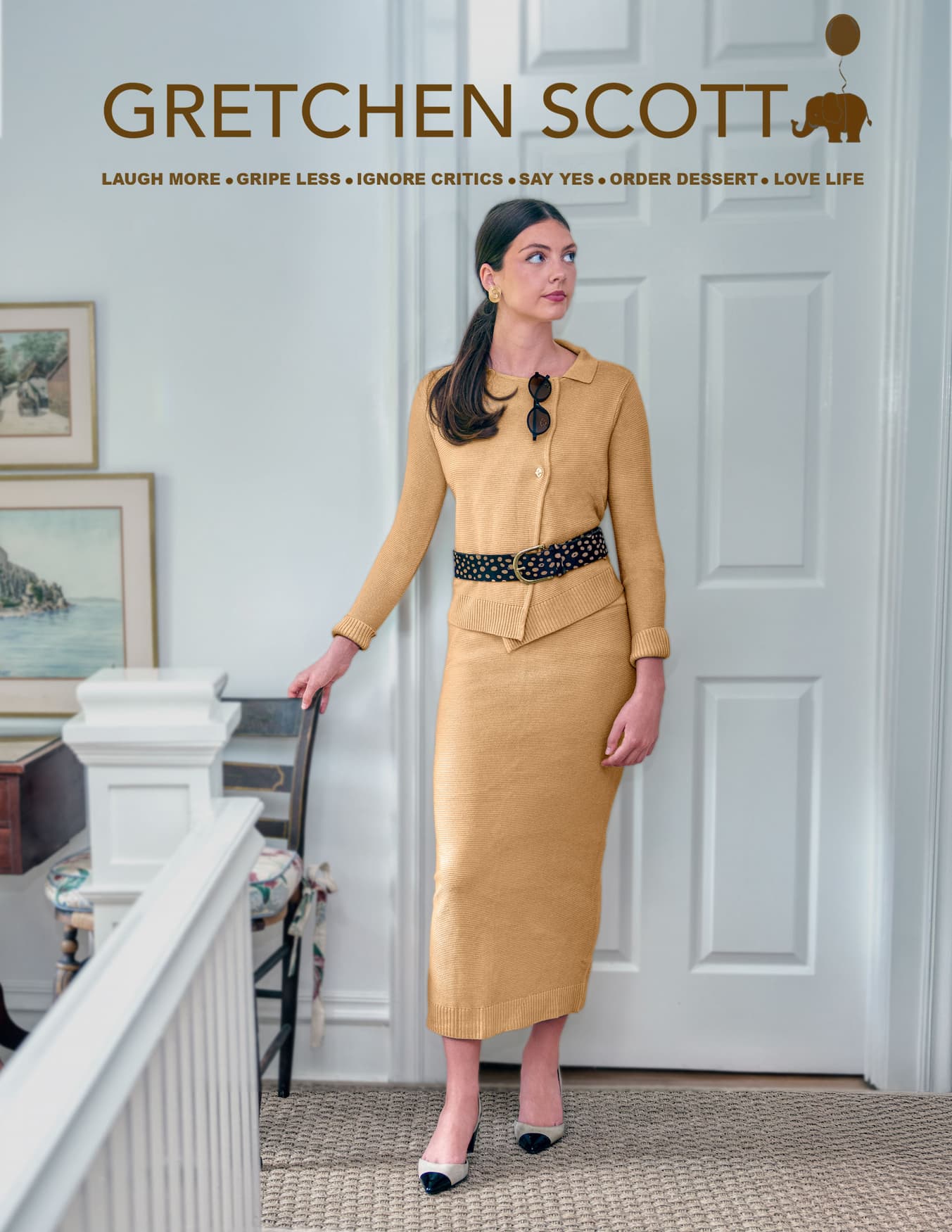 Gretchen Scott - Lock It Up Maxi Skirt