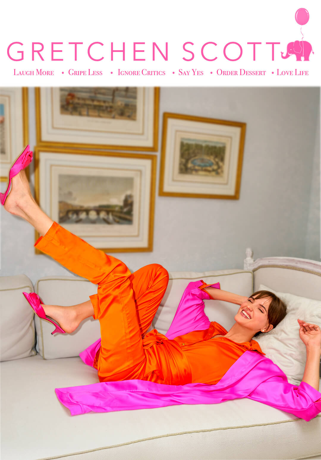 Gretchen Scott - Pull On Pant - Mix Master Solid - Final Sale