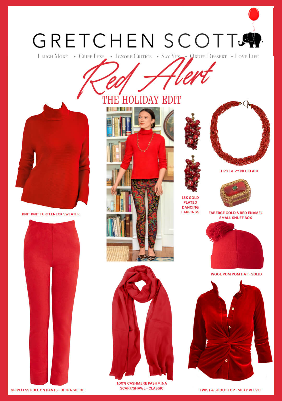 Gretchen Scott - Red Alert: The Holiday Edit