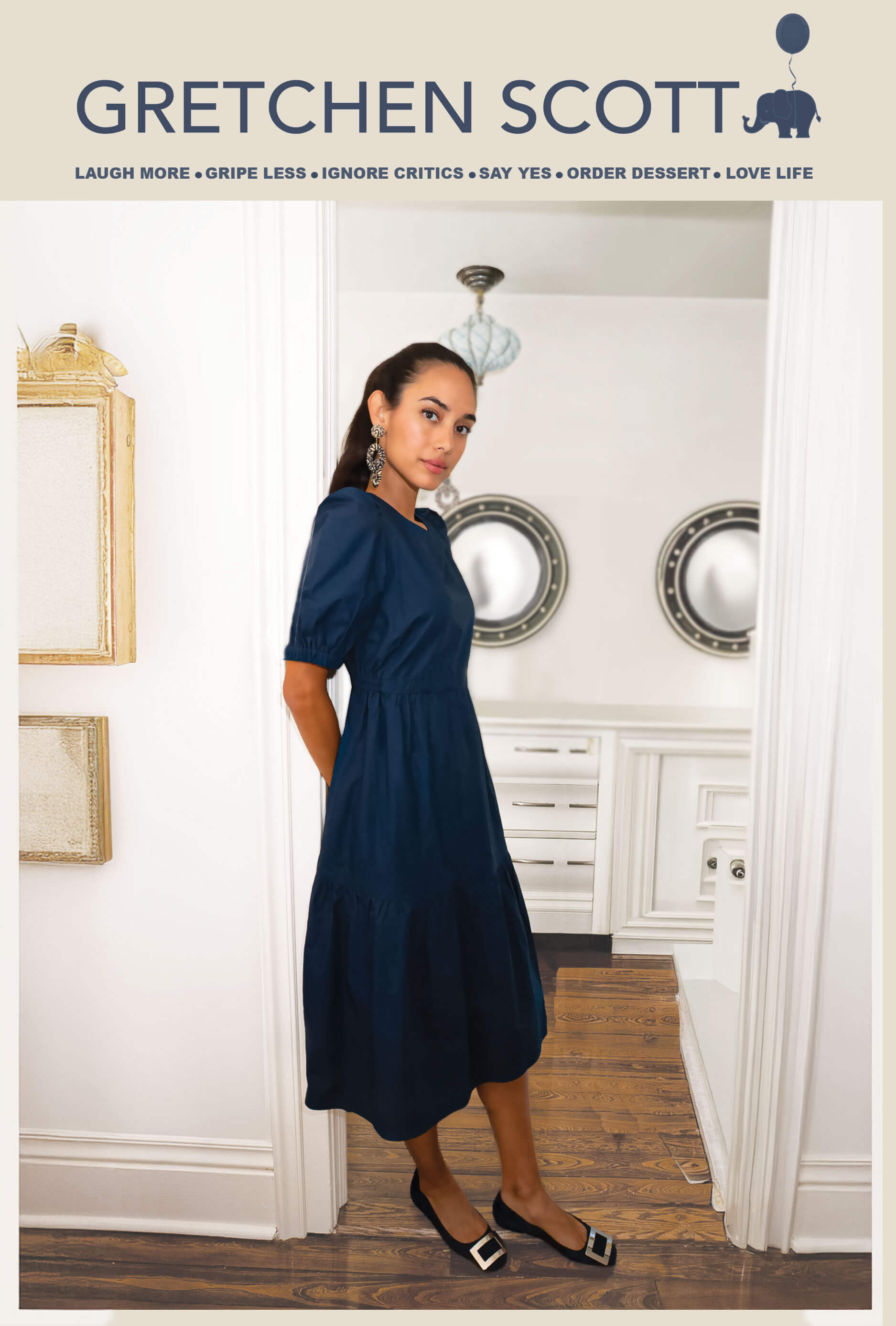 Gretchen Scott - Frolic Dress - Solid - Final Sale