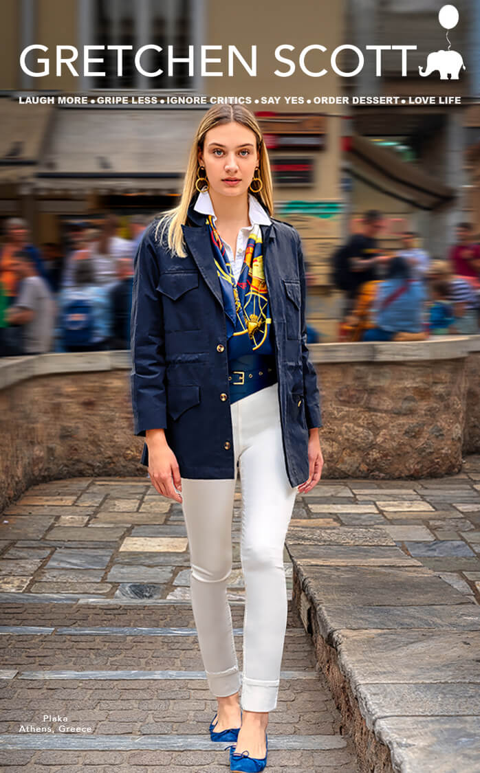 Gretchen Scott - Military Jane Jacket - Solid