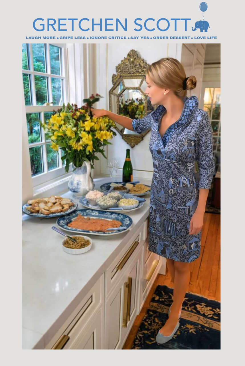 Gretchen Scott - Ruffneck Dress - Palanquin Party - Final Sale