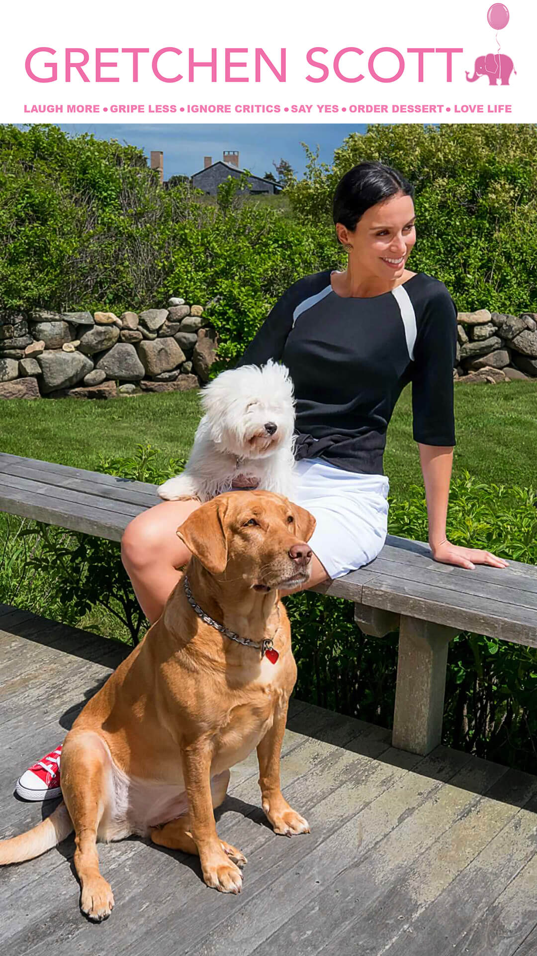 Gretchen Scott - Jersey Tee Topper - Color Block - Final Sale