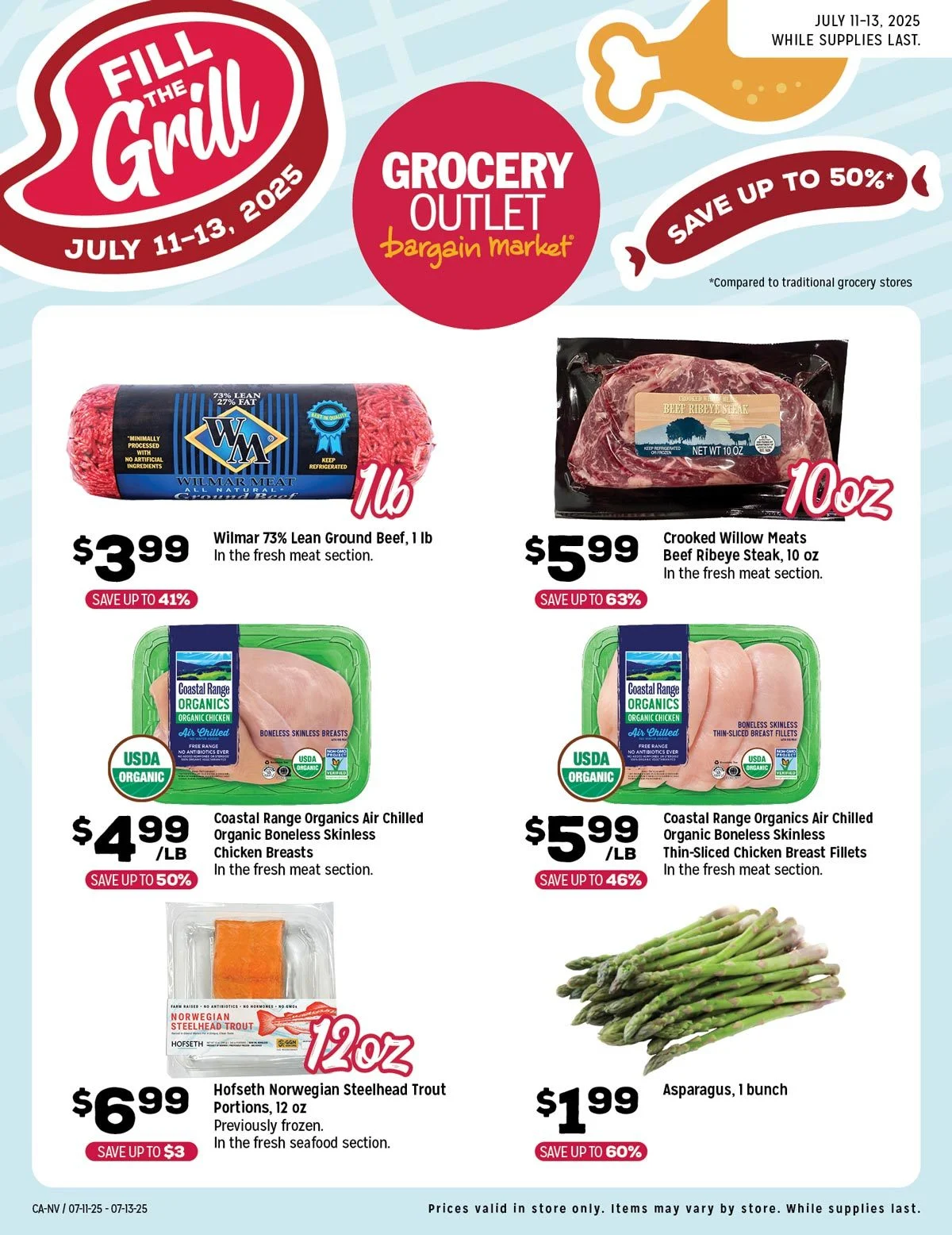 Save BIG and Fill the Grill!
