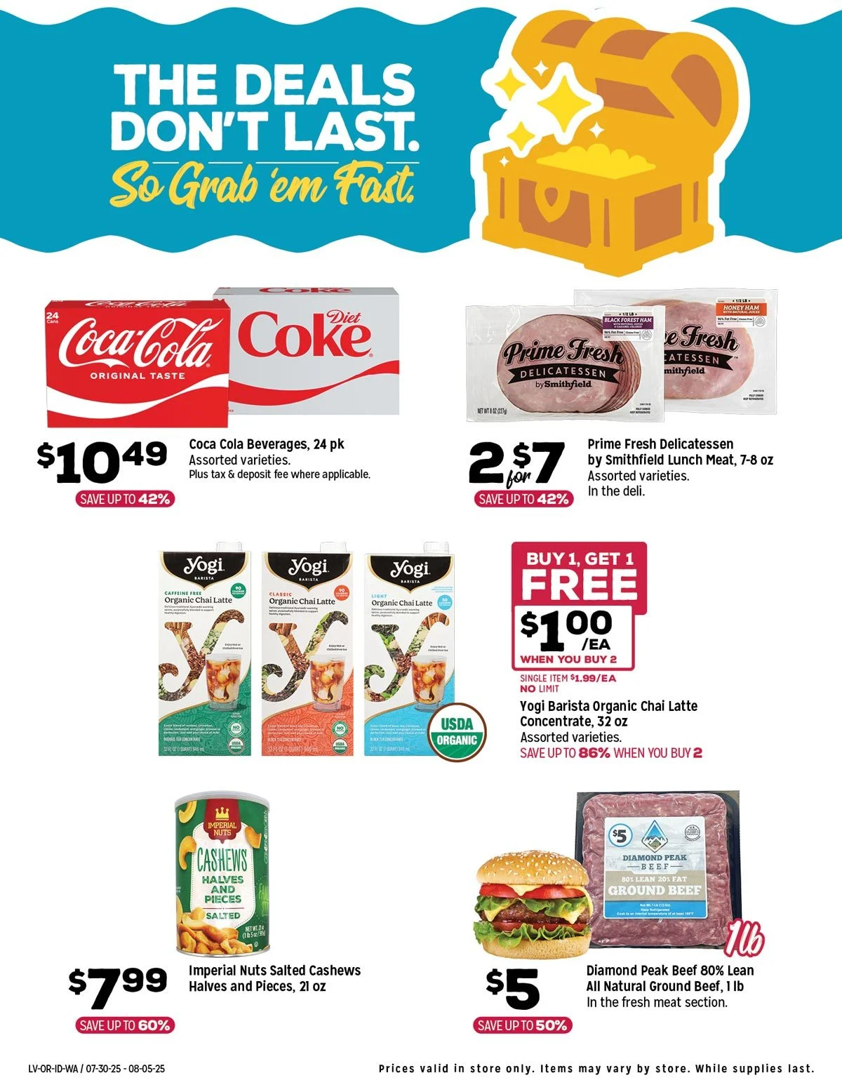 Grab these deals, while supplies last!