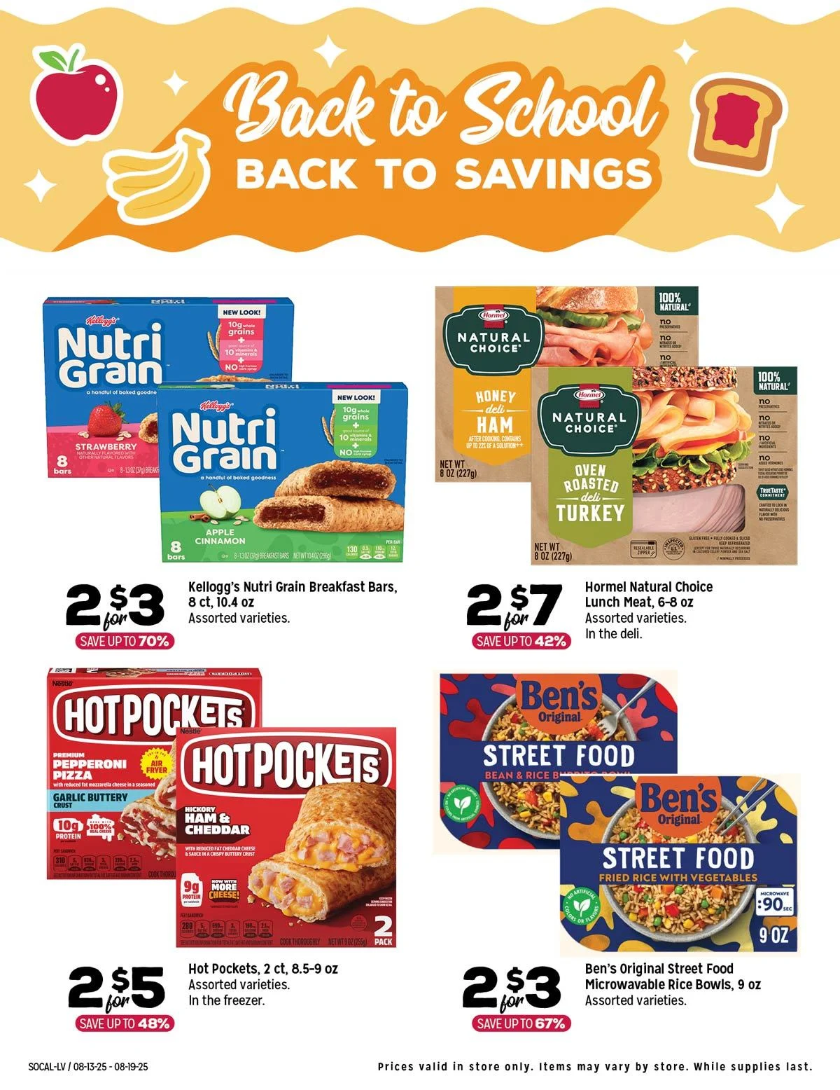 Get Back to School with Savings!
