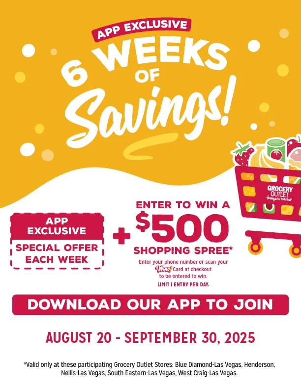 6 Weeks of Saving!