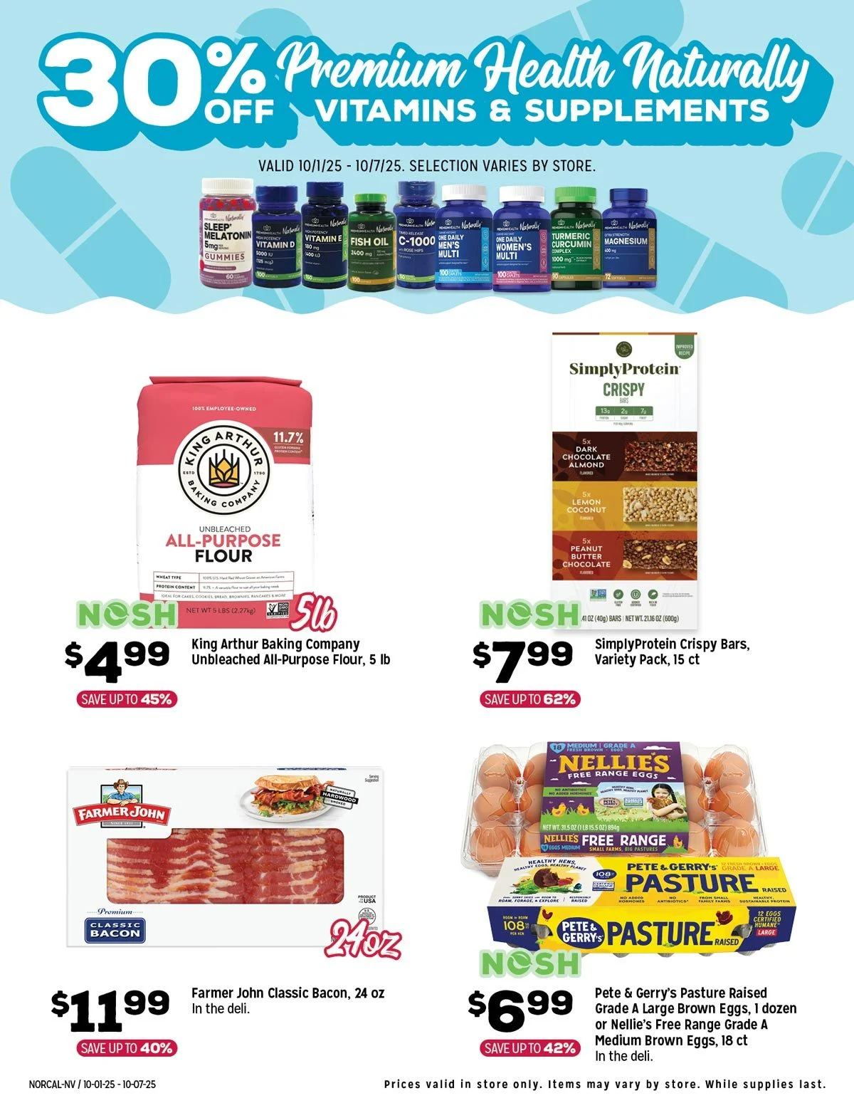 30% Off Vitamins & More!