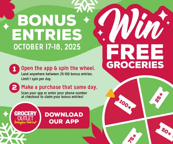 WOW! Wednesday: Reveal the Deal. Weds Oct 15, 2025 only. Download our app and play for app exclusive coupons. Limit 1 play.