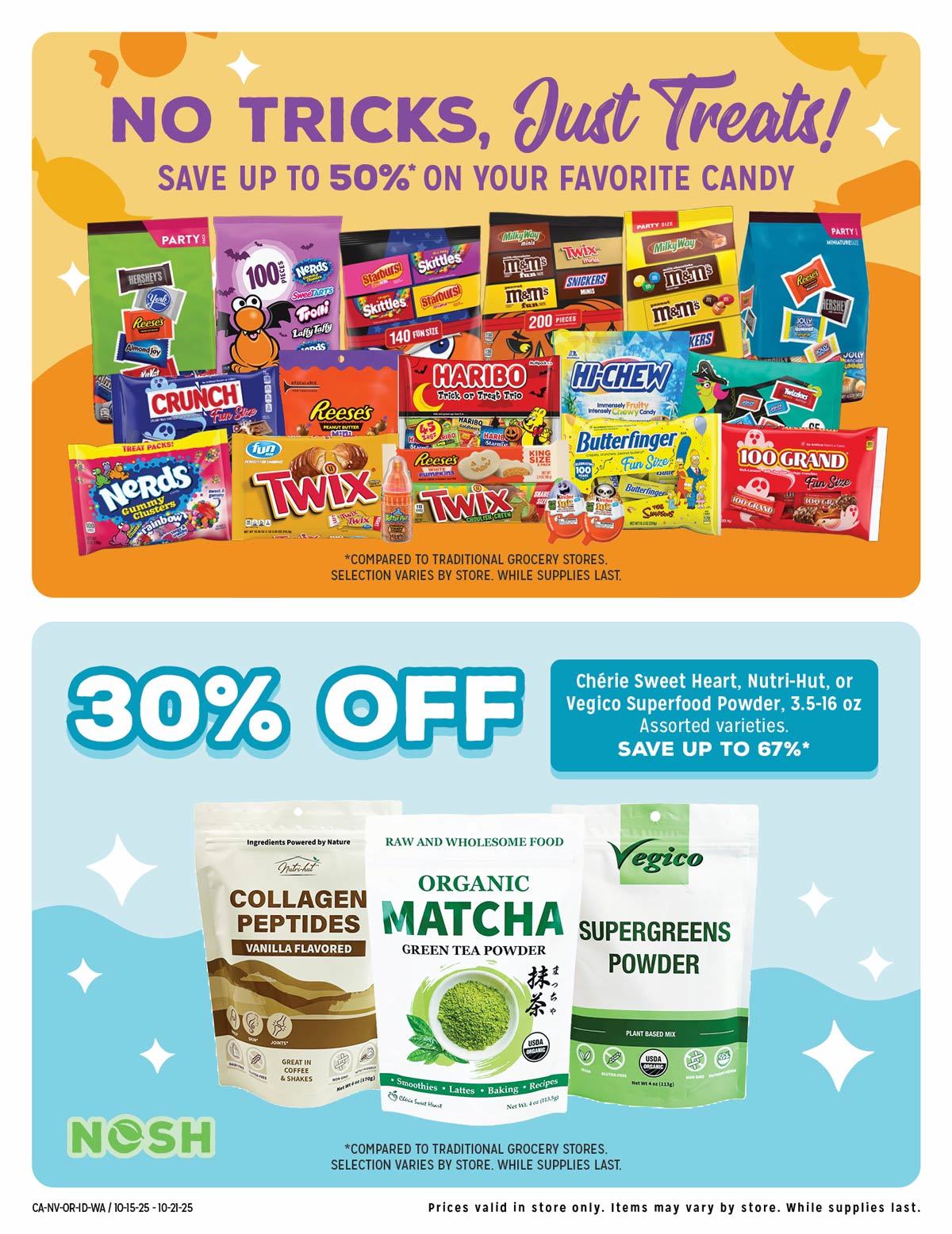 No tricks, just TREATS!
