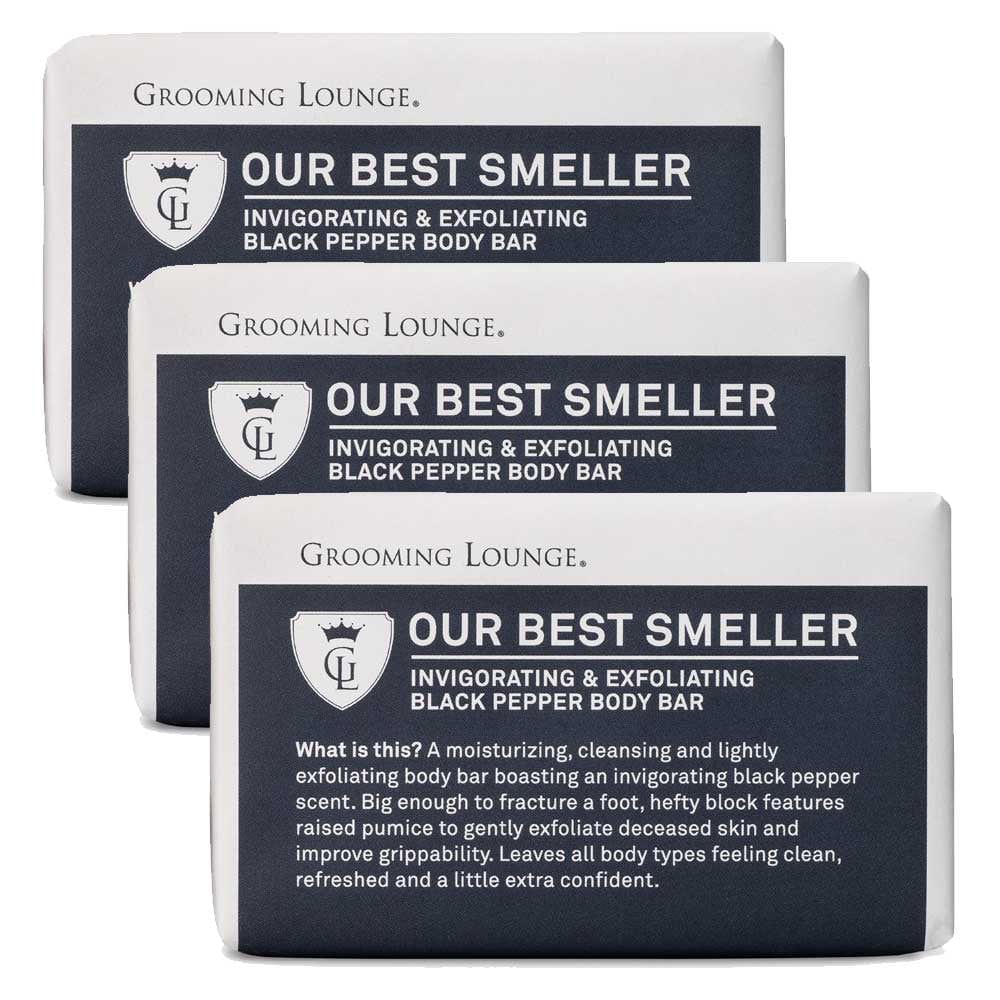 Image of Grooming Lounge Our Best Smeller Body Bar 3-Pack (Save $5)