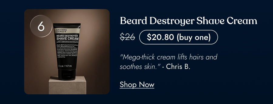 Beard Destroyer Shave Cream 