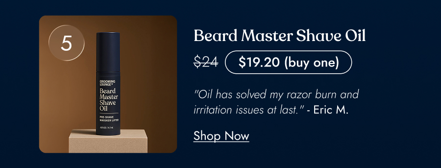Beard Master Shave Oil 