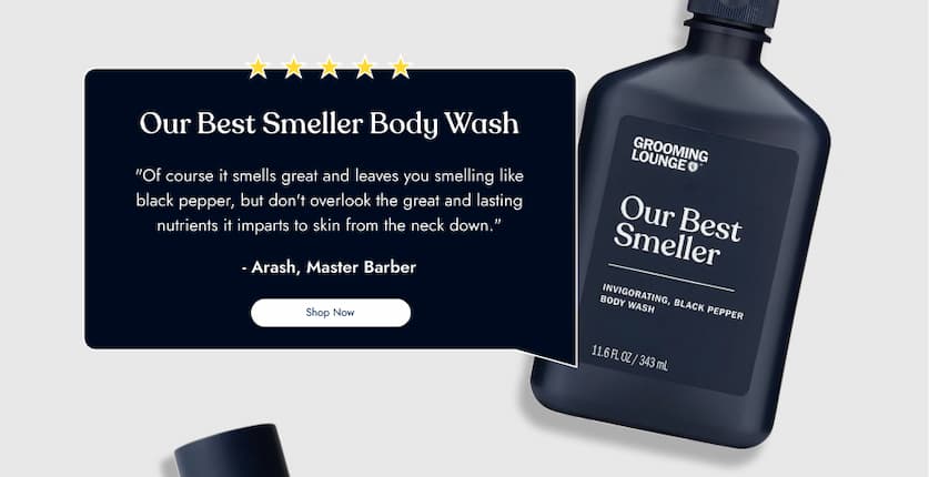 Our best smellet body wash 