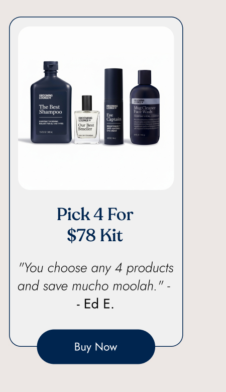 Pick 4 for $78 kit 
