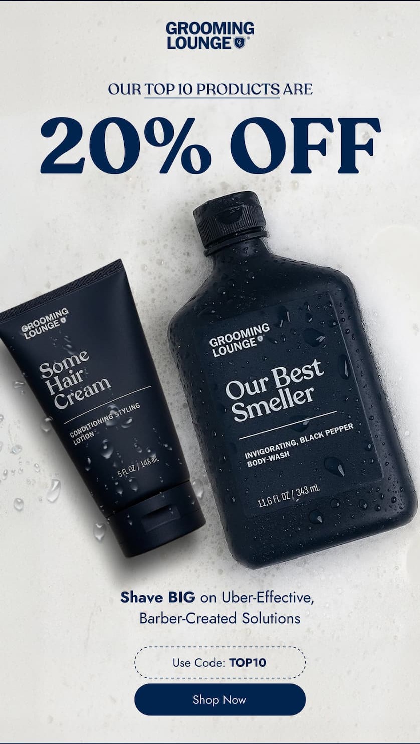 OUR TOP 10 PRODUCTS ARE 20% off 