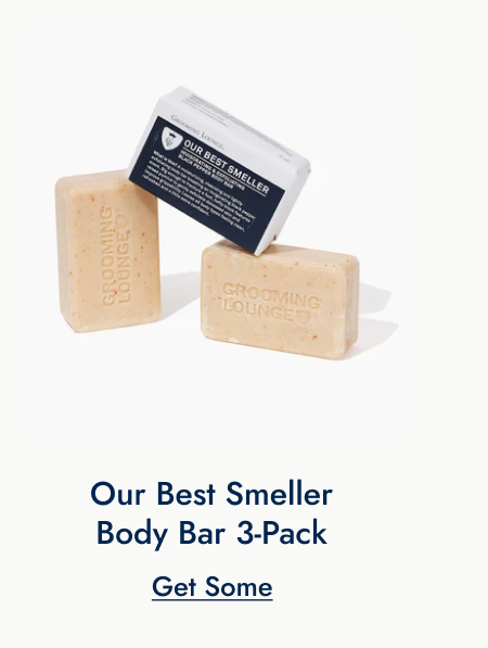 Our best smeller body bar 3-pack 