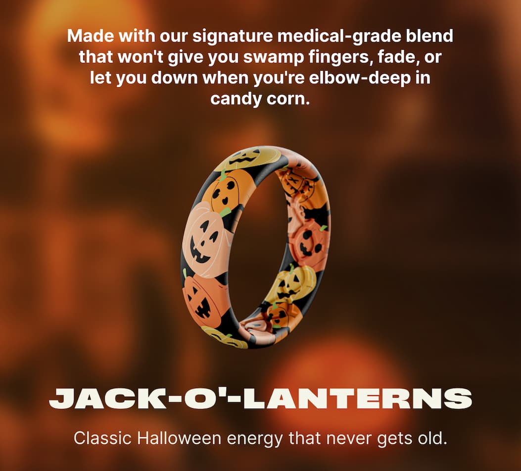 Jack-o'-lanterns: Classic Halloween energy that never gets old.