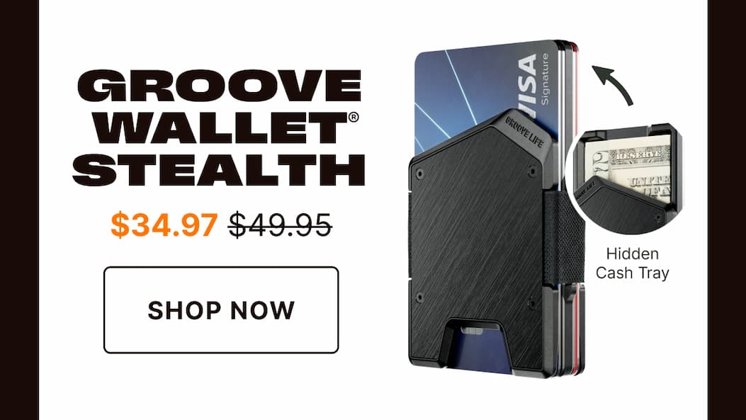 Shop Groove Wallet Stealth