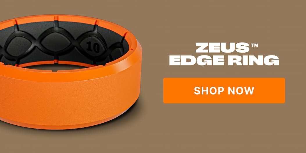 New In: Blaze Orange. Zeus Edge Ring - SHOP NOW