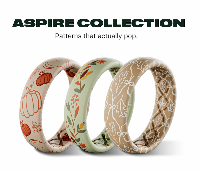 Aspire Collection. Patterns that actually pop.