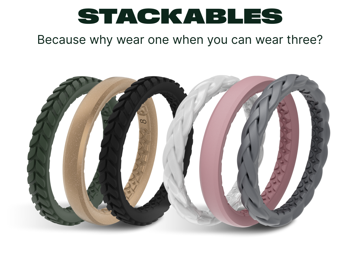 Stackables. Because why wear one when you can wear three?