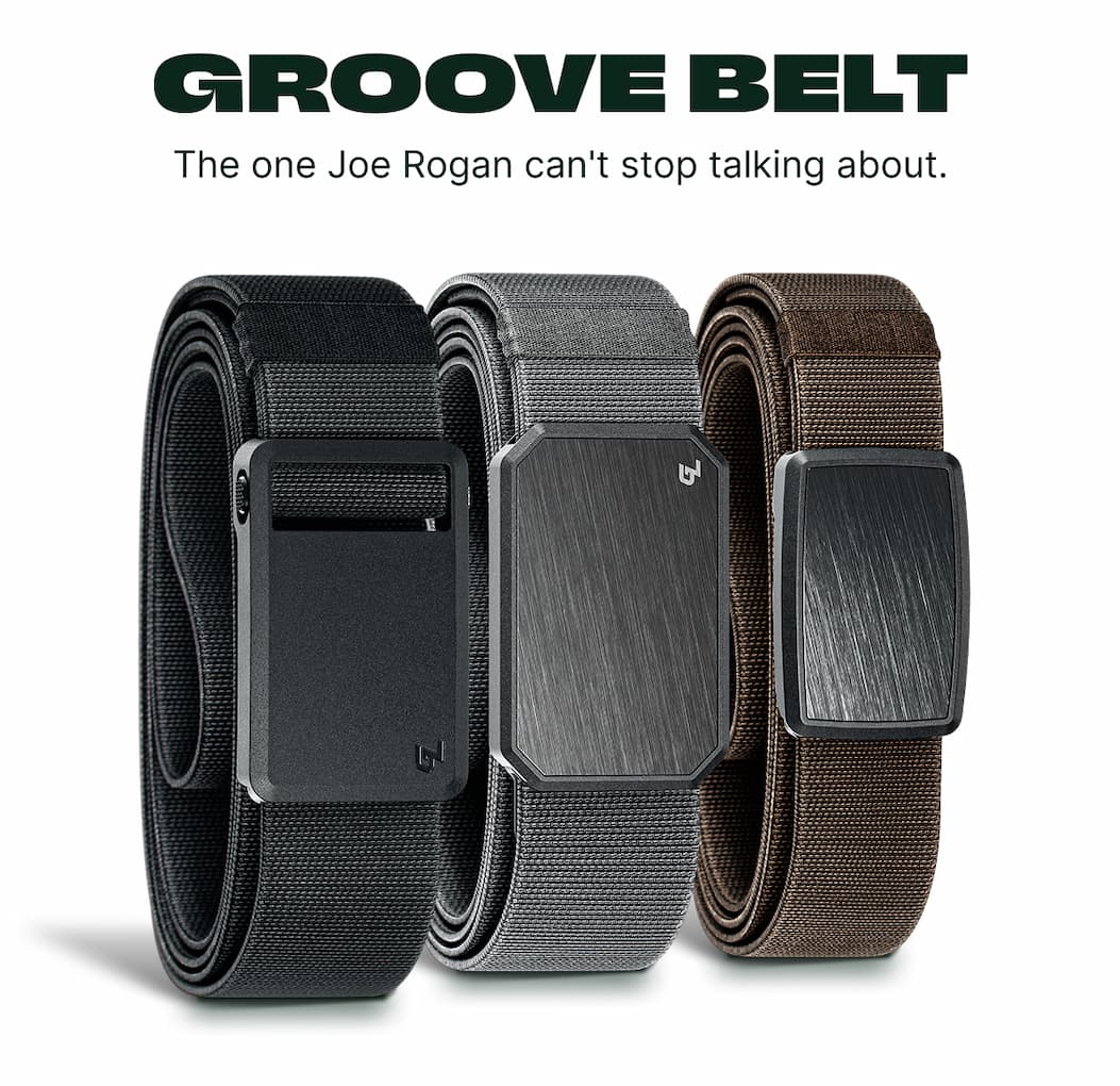 Groove Belt. The one Joe Rogan can't stop talking about.