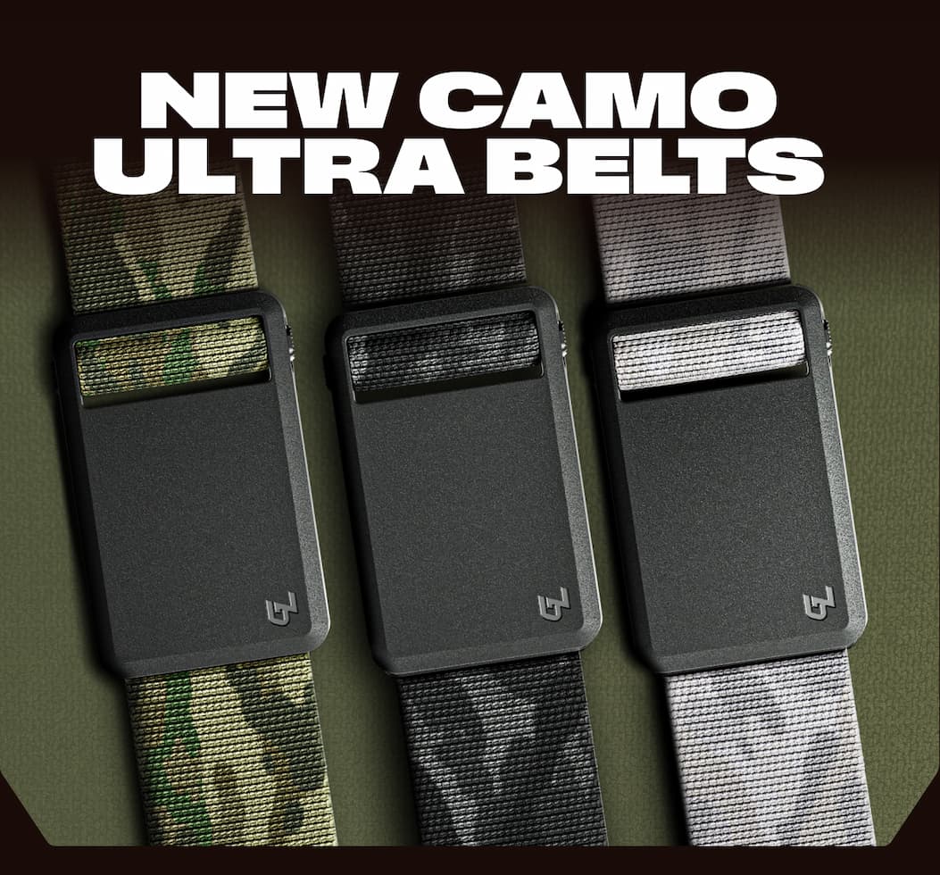 New Camo Ultra Belts