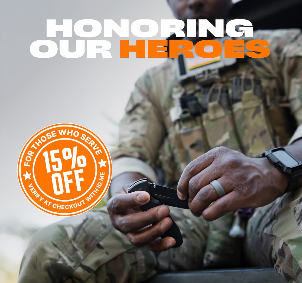 Honoring our Heroes: 15% off for those who serve - verify at checkout with ID.me