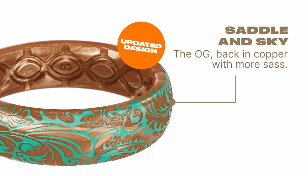 Saddle and Sky. The OG, back in copper with more sass.