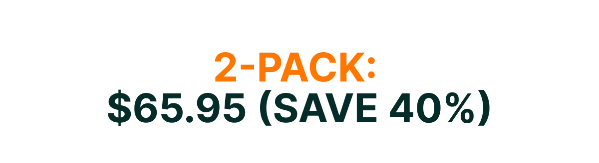 2-Pack for $65.95 (Save 40%)