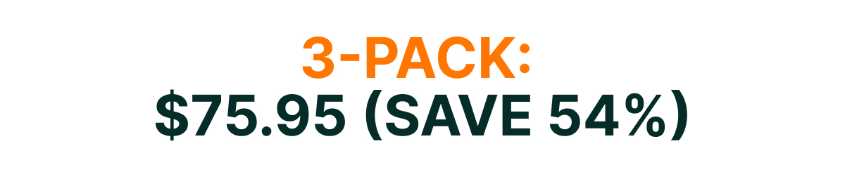 3-Pack for $75.95 (Save 54%)