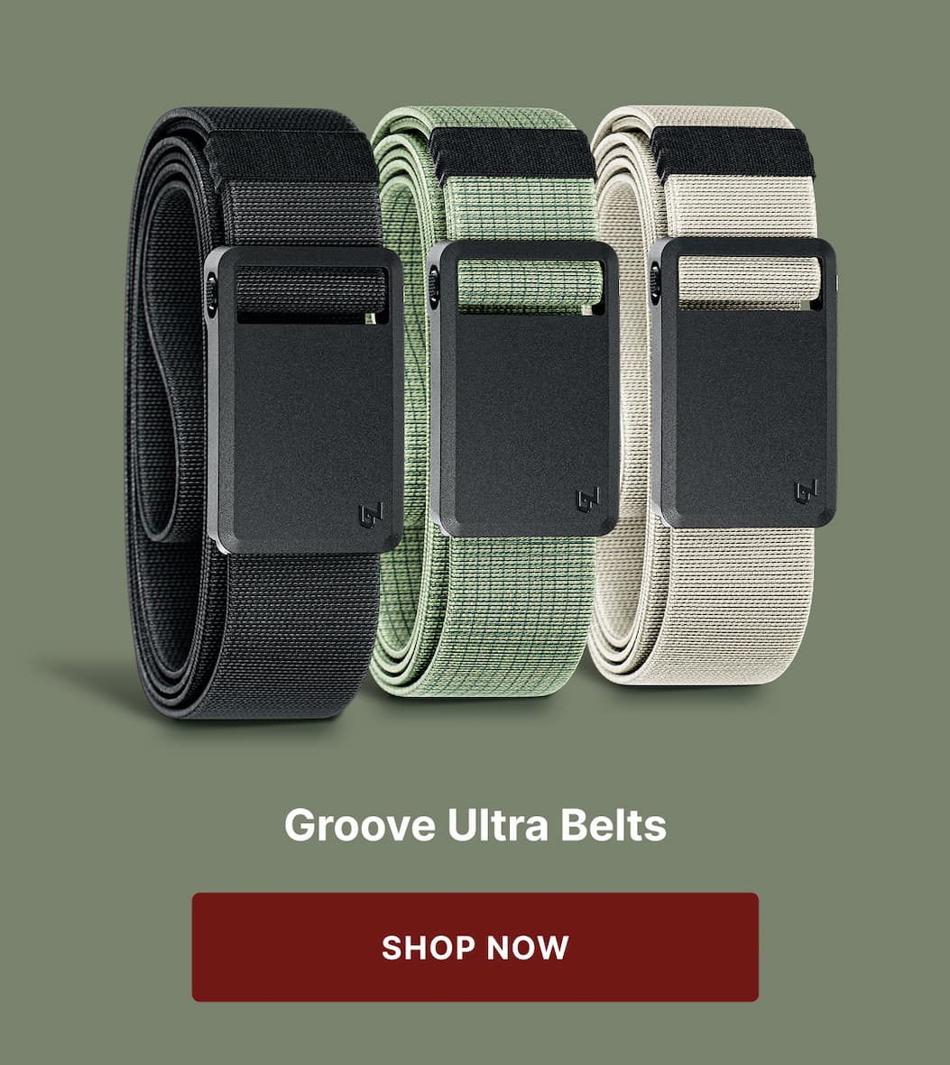 Groove Ultra Belts - SHOP NOW