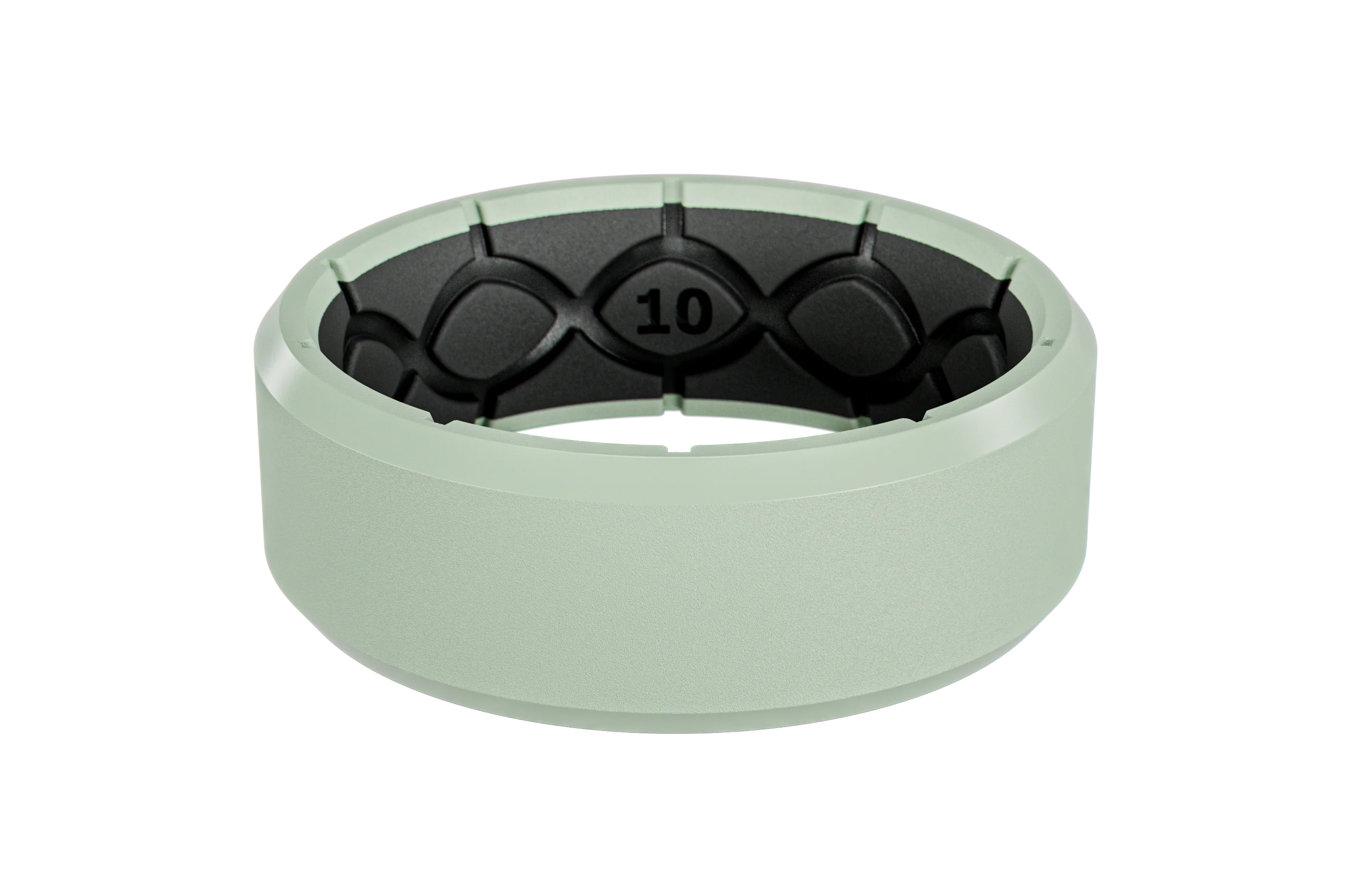 Image of Zeus Edge Frosted Sage Ring