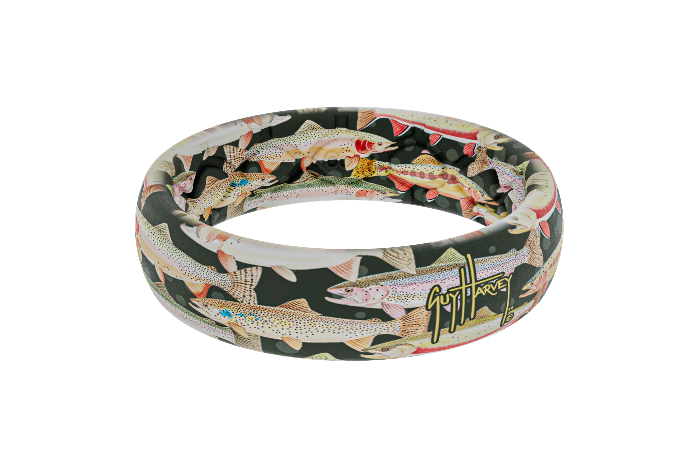 Image of Guy Harvey Trout Species Thin Ring