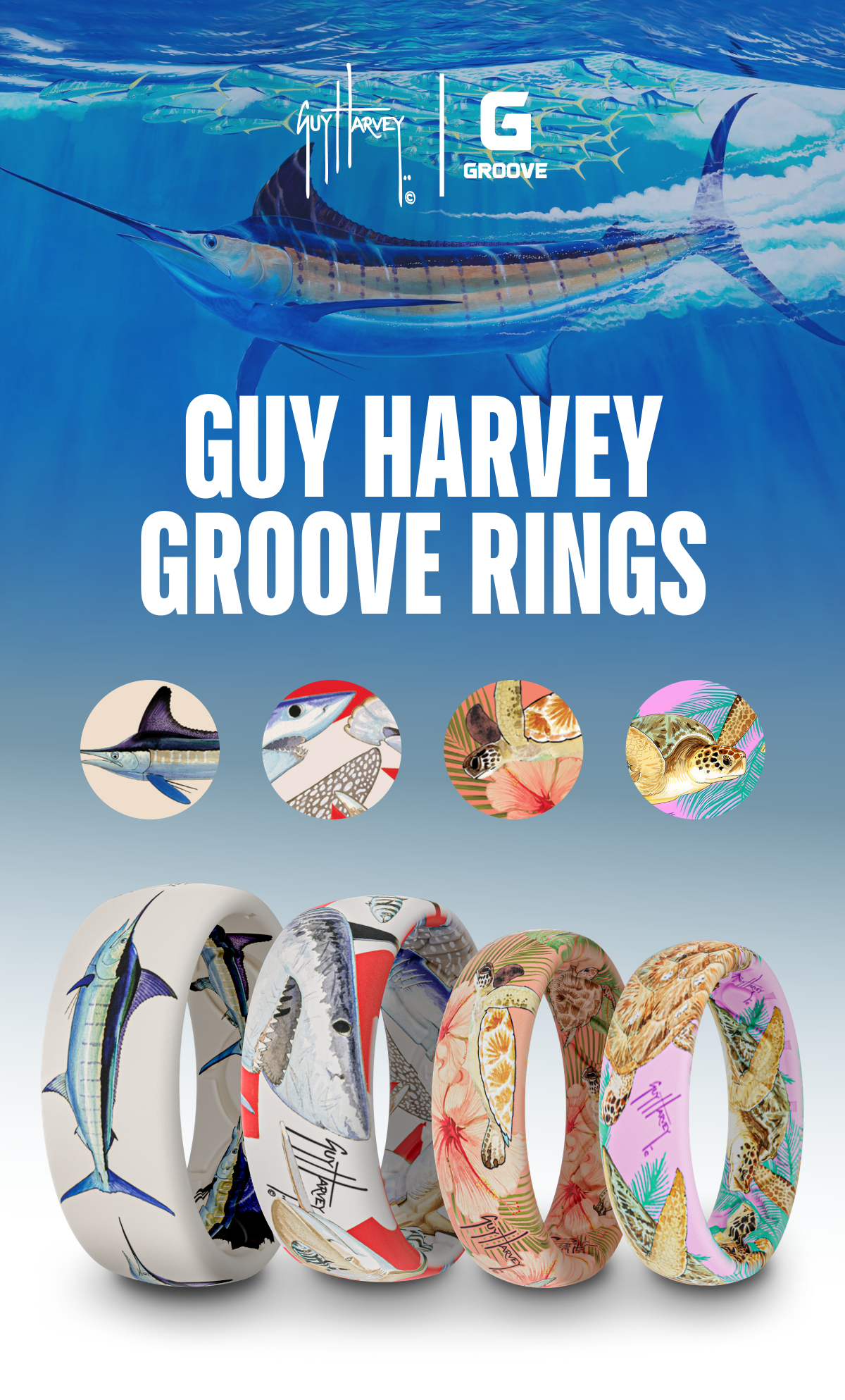 New Guy Harvey Rings