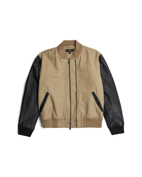Varsity Leather Jacket