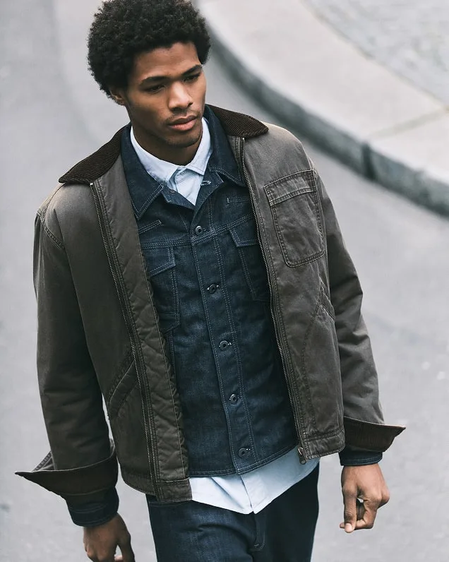 Duty Canvas Trucker Jacket