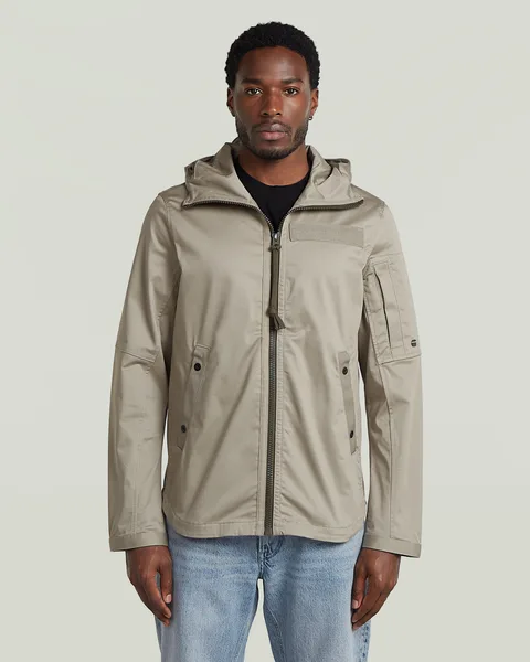 Batt Hooded Overshirt