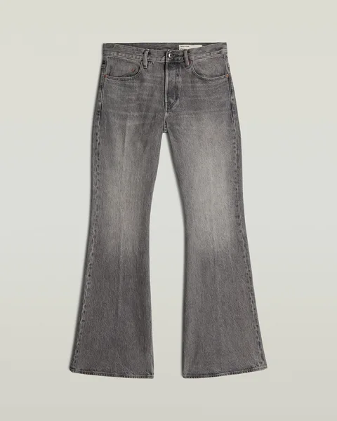 Triple A Ripped Flare Jeans