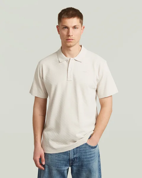 Core Regular Jacquard Polo