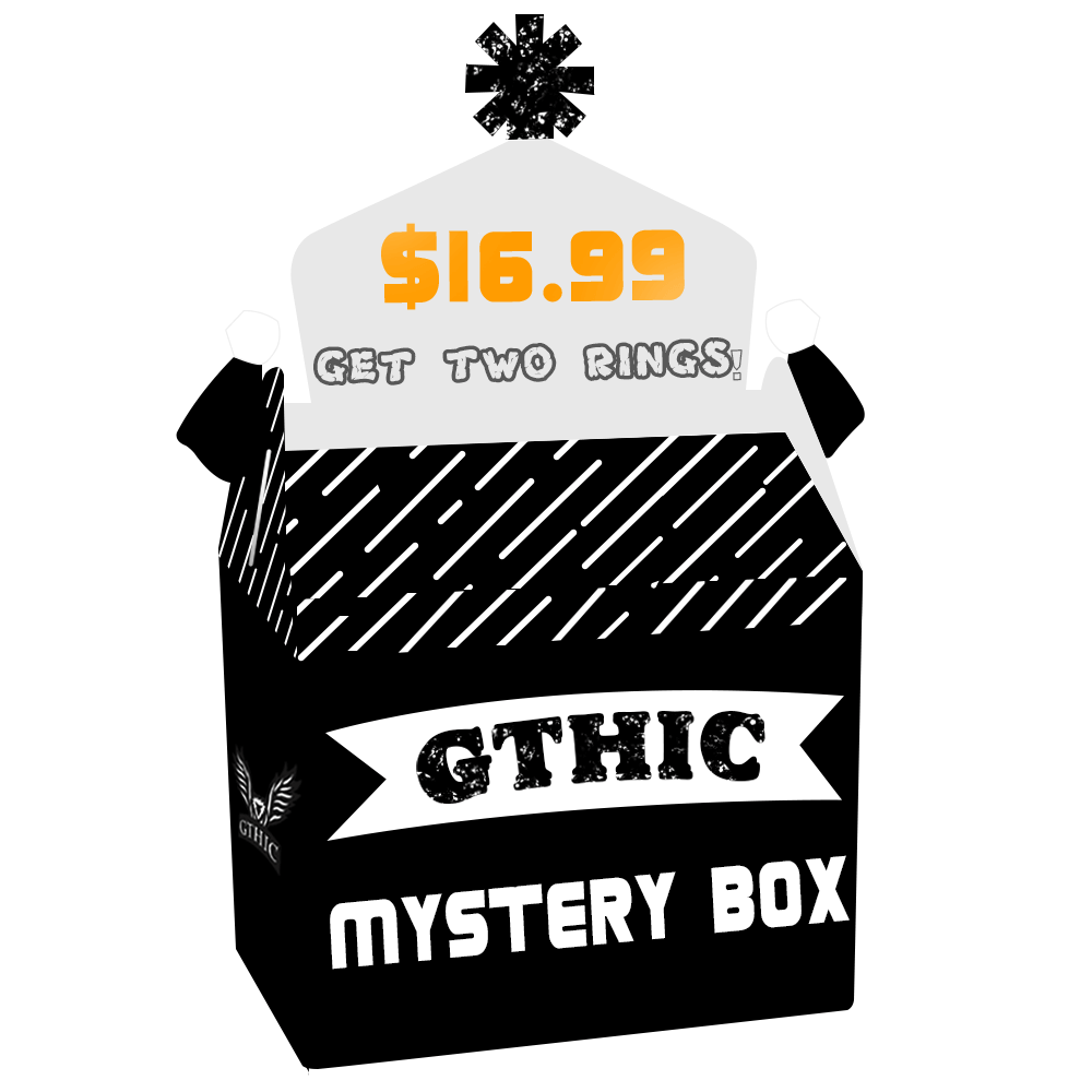 Image of $16.99 GTHIC Mystery Box - Two Rings Set
