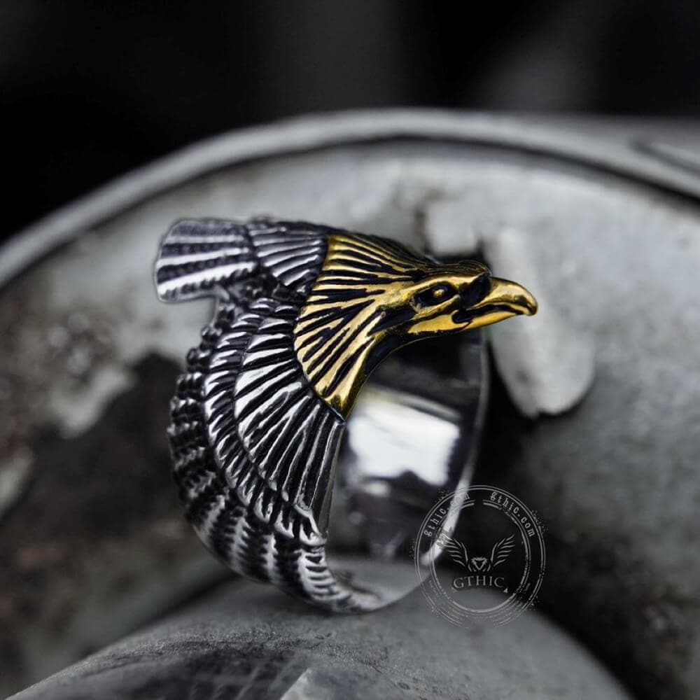 Image of Eagle Stainless Steel Beast Ring