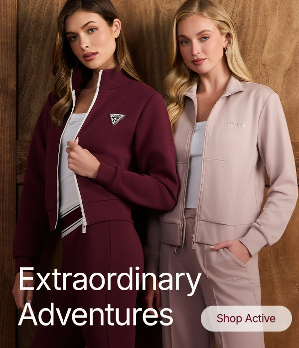 Go on extraordinary adventures in new activewear styles. 