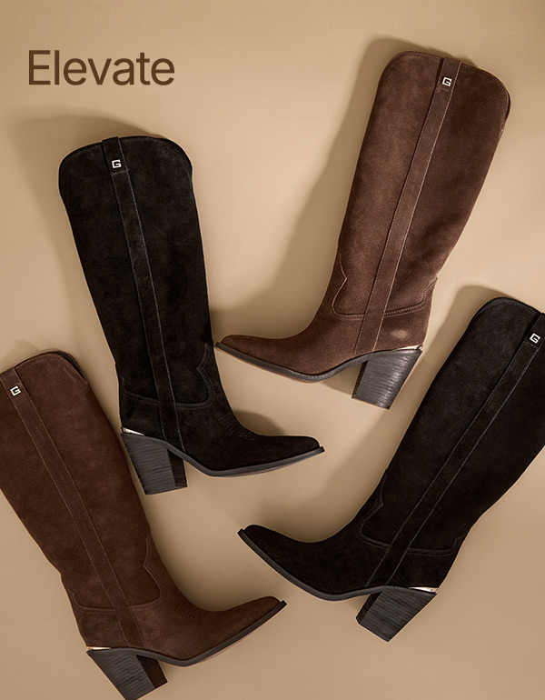 Elevate your look for fall with new boots, booties and more. 